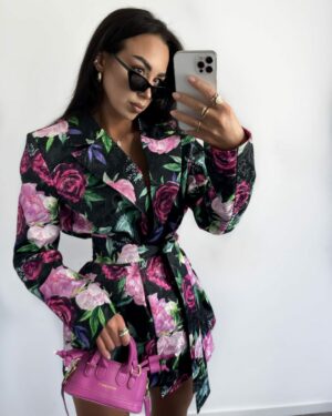 Langer Blazer mit Gürtel La MIlla – Bild 2