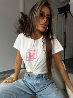T-shirt La Manuel AURA ecru