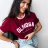 T-shirt Ola Voga "Lemon" Bordeaux