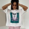 T-shirt La Manuel OUT weiß - obrazek 2