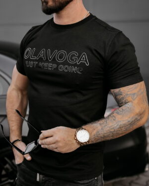 T-shirt Ola Voga Men "Coello" schwarz