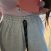Jogginghose La Milla Grau Baumwolle - obrazek 4