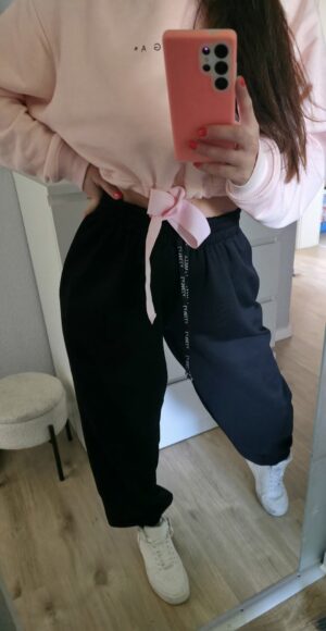 Jogginghose La Milla Schwarz Baumwolle