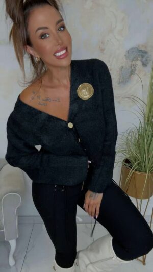 Strickjacke Lola Bianka Schwarz